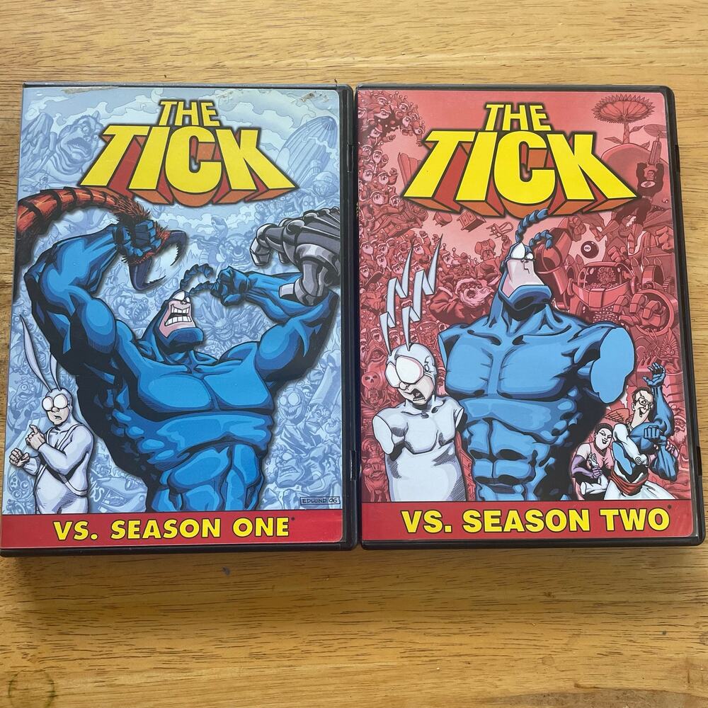 The TICK VS. Season 1 and Season 2 DVD sets